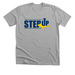 Basic T-shirt Shades of blue--no back, a Athletic Heather Premium Unisex Tee