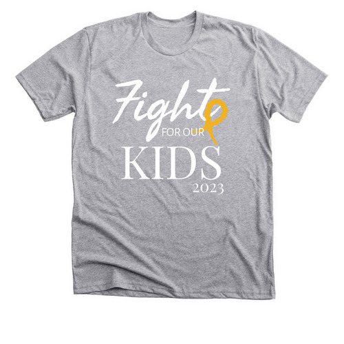 Fight for our kids 2023&nbsp;, a Athletic Heather Premium Unisex Tee