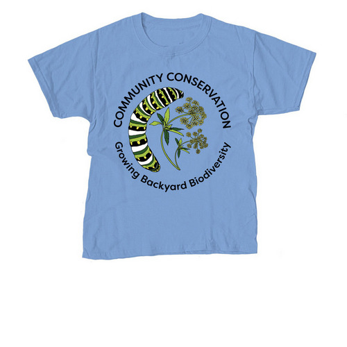 Community Conservation, a Carolina Blue Youth Unisex Tee