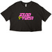 Ziar Yoga Sugar & Spice, a Black Women?s Cropped Cotton Tee