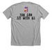 Pride Fest 2026, a Athletic Heather Premium Unisex Tee (back-view)