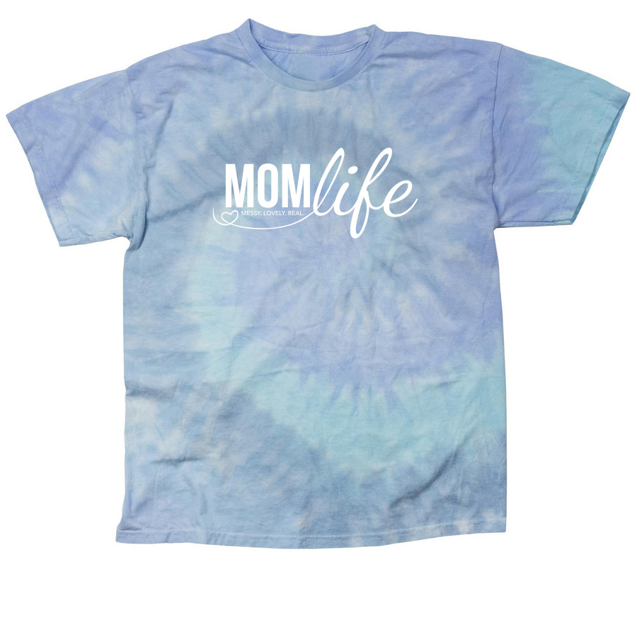 MomLife Tie-Dye Tee, a Lagoon Classic Tie Dye Tee