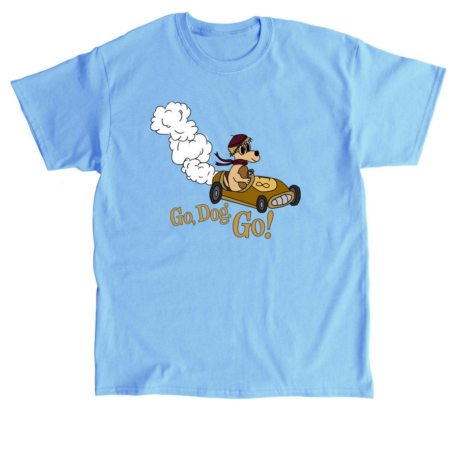 Go Dog Go One Act 2026, a Carolina Blue Classic Unisex Tee