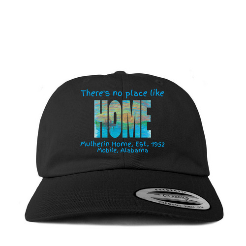 Adult baseball cap in white, black or pink!, a Black Printed Classic Baseball Cap