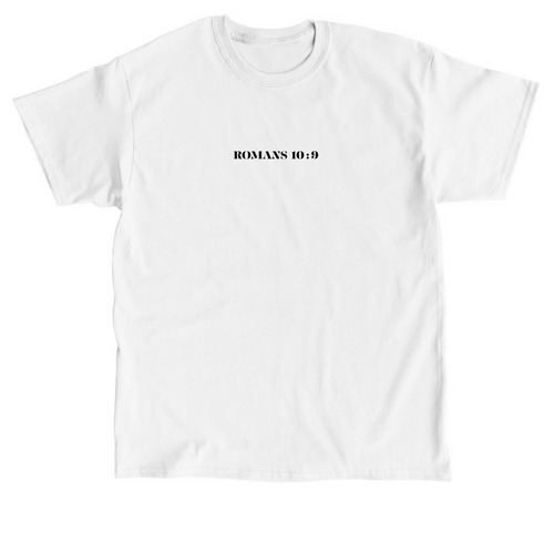 R109: The Salvation Tour Tee - White, a White Classic Unisex Tee