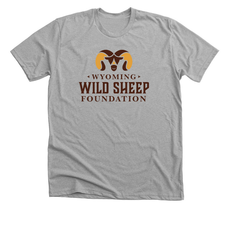 WY WSF Unisex T-shirts Dark/Light Logo, a Athletic Heather Premium Unisex Tee