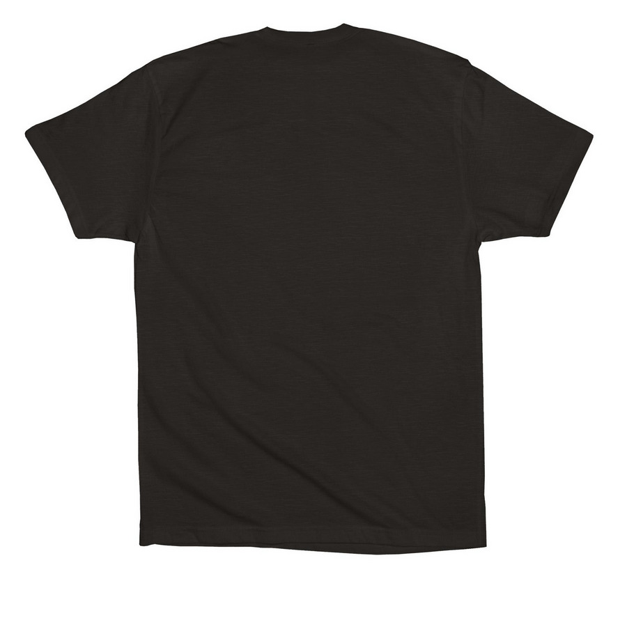 Tu Lucha Es Mi Lucha, a Black Premium Cotton Tee (back-view)
