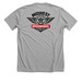 Midwest Speedworks classic, a Athletic Heather Premium Unisex Tee (back-view)