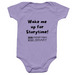 Storytime Onesie, a Lavender Infant Onesie