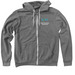 Hao-Fountain Syndrome Hoodie, a Deep Heather Zip Up Hoodie