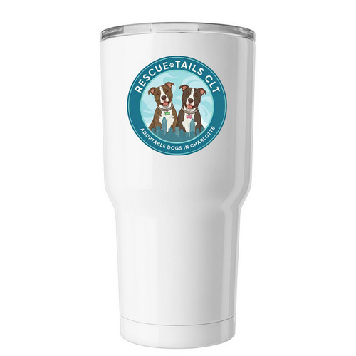 tumbler, a White Insulated Tumbler