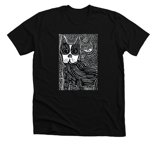Shirts Fundraiser for Wonder Dog Rescue, a Solid Black Blend Premium Unisex Tee