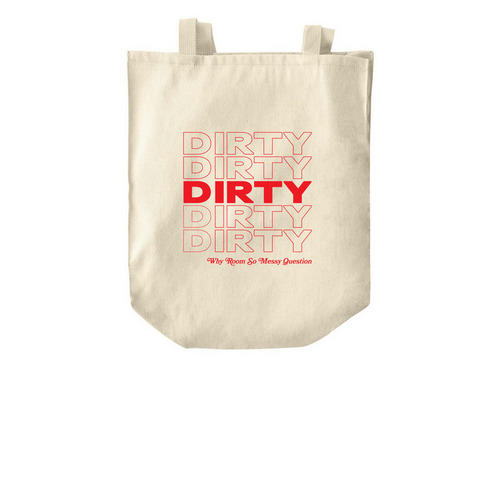 Why Room So Messy? PHM Tote, a Natural Over-the-Shoulder Shopping Tote Bag