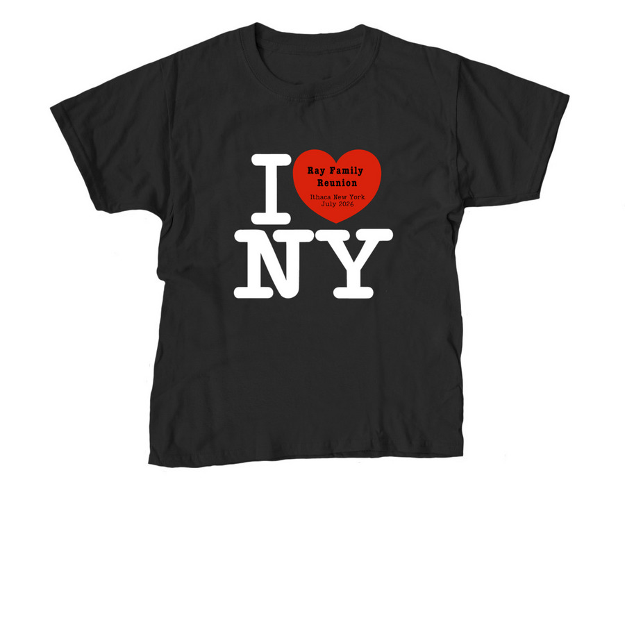 Fixed Two-Sided Dark Shirts (8 options), a Black Youth Unisex Tee