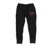 Eastern Snouts Pink Logo Joggers, a Black Midweight Fleece Joggers