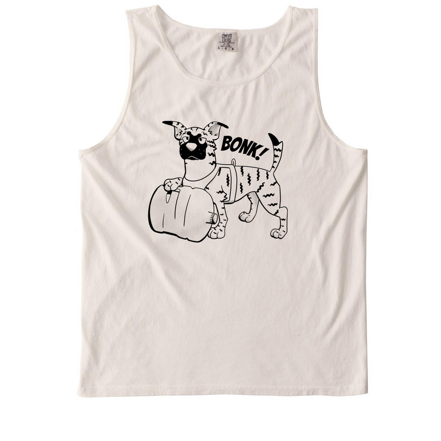 BONK!, a Ivory Comfort Colors Tank Top