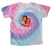 Jj & Sabrina&nbsp;, a Unicorn Classic Tie Dye Tee (back-view)
