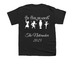 The Nutcracker 2025, a Black Youth Unisex Tee (back-view)