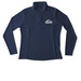 Fitted Quarter Zip, a True Navy Women's Performance Quarter Zip Pullover