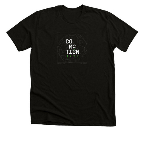 CoMotion 2026 Merch, a Solid Black Blend Premium Unisex Tee