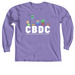CBDC <3&nbsp;, a Violet Comfort Colors Long Sleeve Tee