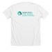 We're Survivors!, a Solid White Blend Premium Unisex Tee (back-view)
