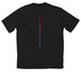Hyperlinks Tech Tees, a Black Classic Performance Tee (back-view)