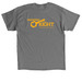 St. John Center Tee - Charcoal, a Charcoal Classic Unisex Tee (back-view)