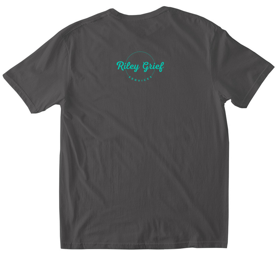 Riley Family Day 2026, a Charcoal Softstyle Cotton Tee (back-view)
