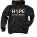 AWF Hope Hoodie or T-Shirt, a Black Pullover Hoodie