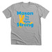 Support Mason's Fight, a Athletic Heather Premium Unisex Tee