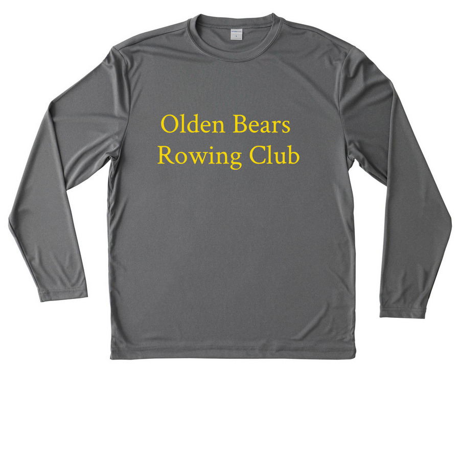 OBRC Performance Shirt, a Grey Concrete Heather Unisex Performance Long Sleeve Tee