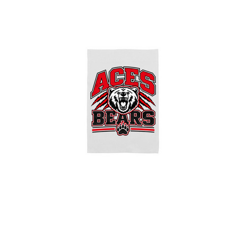 ACES Yard Flags, a White 12" x 18" Yard Flag