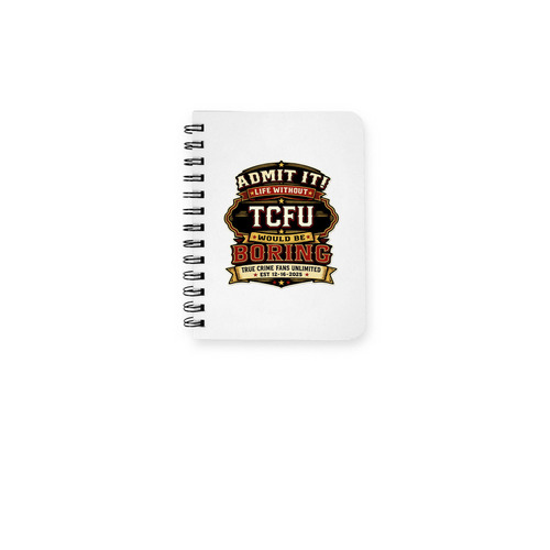 TFCU Spiral Notebook, a White Spiral Notebook