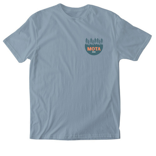 MOTA 2026 Conference: State Collection, a Stone Blue Softstyle Cotton Tee