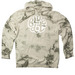 blue dot, a Olive Tie Dyed Pullover Hoodie