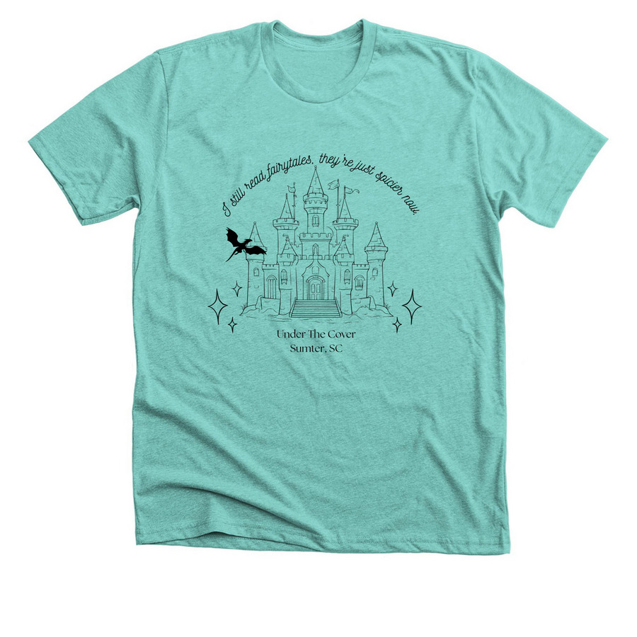 Fairytales, a Heather Sea Green Premium Unisex Tee