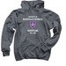 Wrestling Grey Pullover Hoodie, a Dark Heather Pullover Hoodie