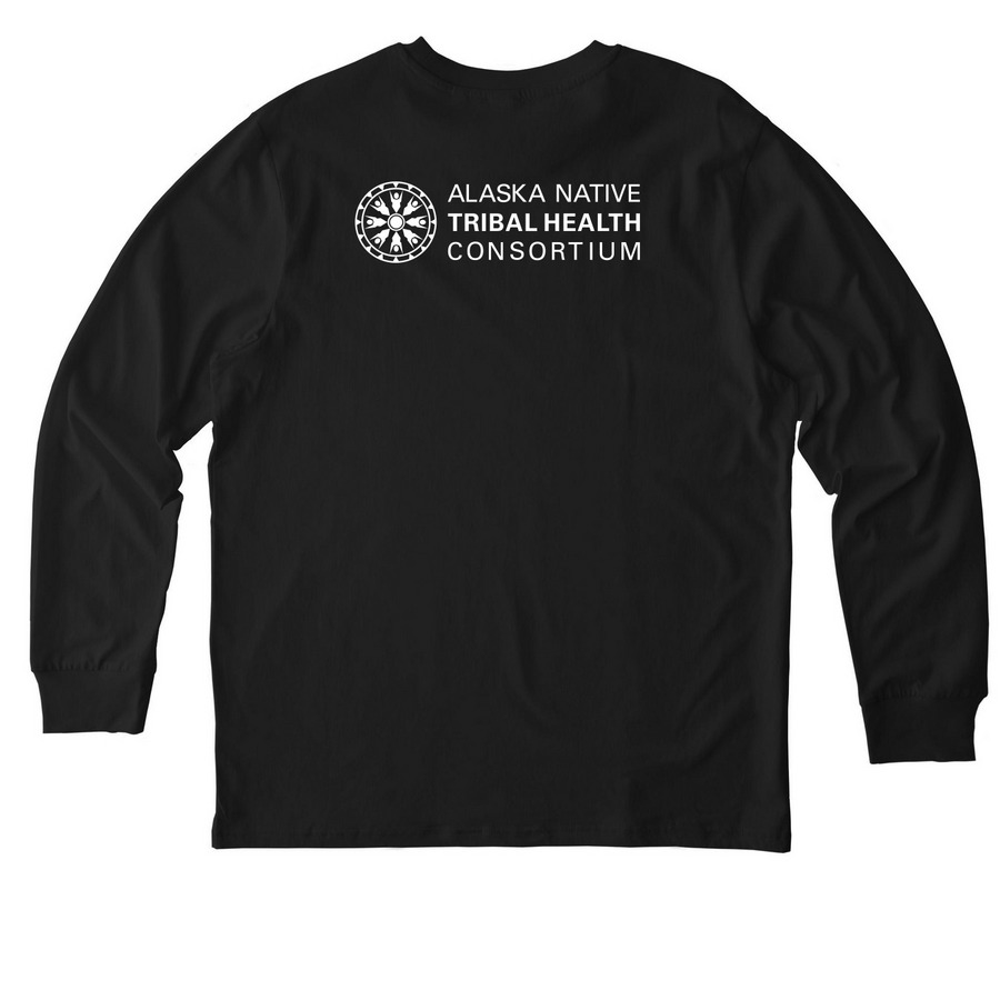 4E Tidy Crew, a Black Stanley/Stella Unisex Creator 2.0 Long Sleeve Tee (back-view)