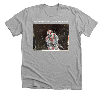 Hello there, a Athletic Heather Premium Unisex Tee