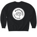 Neurodiversity with front design&nbsp;, a Black Softstyle Crewneck Sweatshirt