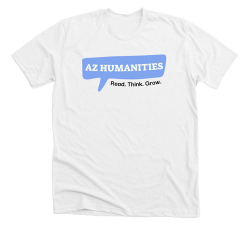 Hope for the Humanities, a Solid White Blend Premium Unisex Tee