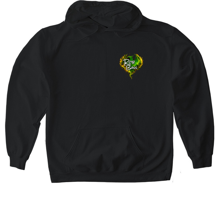 Rob Bass Phoenix 2&nbsp;, a Black Gildan Softstyle Pullover Hoodie