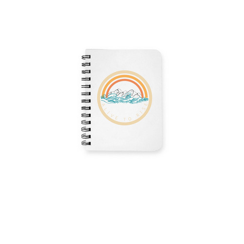 Journal, a White Spiral Notebook