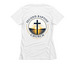 Second Baptist 2026, a White Women's Slim Fit Tee (back-view)