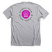 Brewpub & Patio Pups, a Athletic Heather Premium Unisex Tee (back-view)