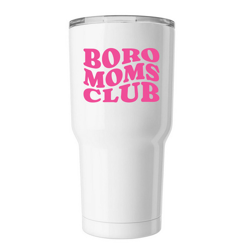 MOMS Club Cup, a White Insulated Tumbler