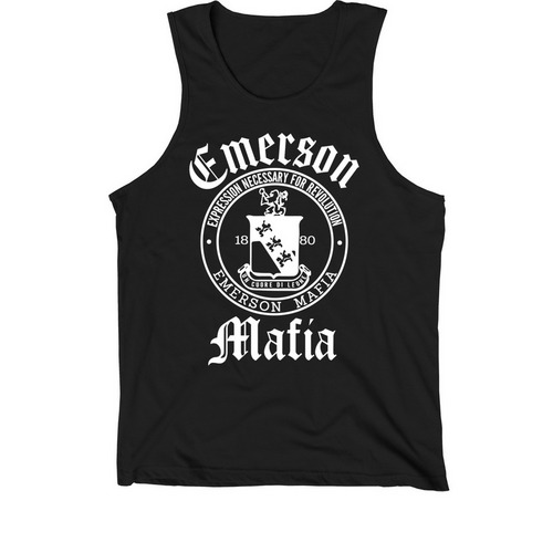 Emerson Mafia Tank Top (Unisex), a Black Premium Cotton Tank
