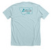 LCHS Staff Logo (Color) Shirt/Sweatshirt, a Heather Ice Blue Premium Unisex Tee (back-view)
