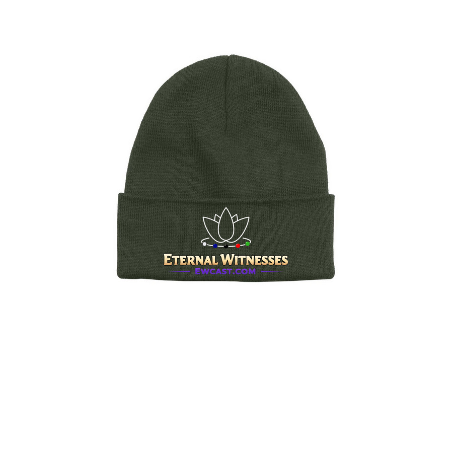 Branded Hat, a Alpine Printed Base Camp Beanie